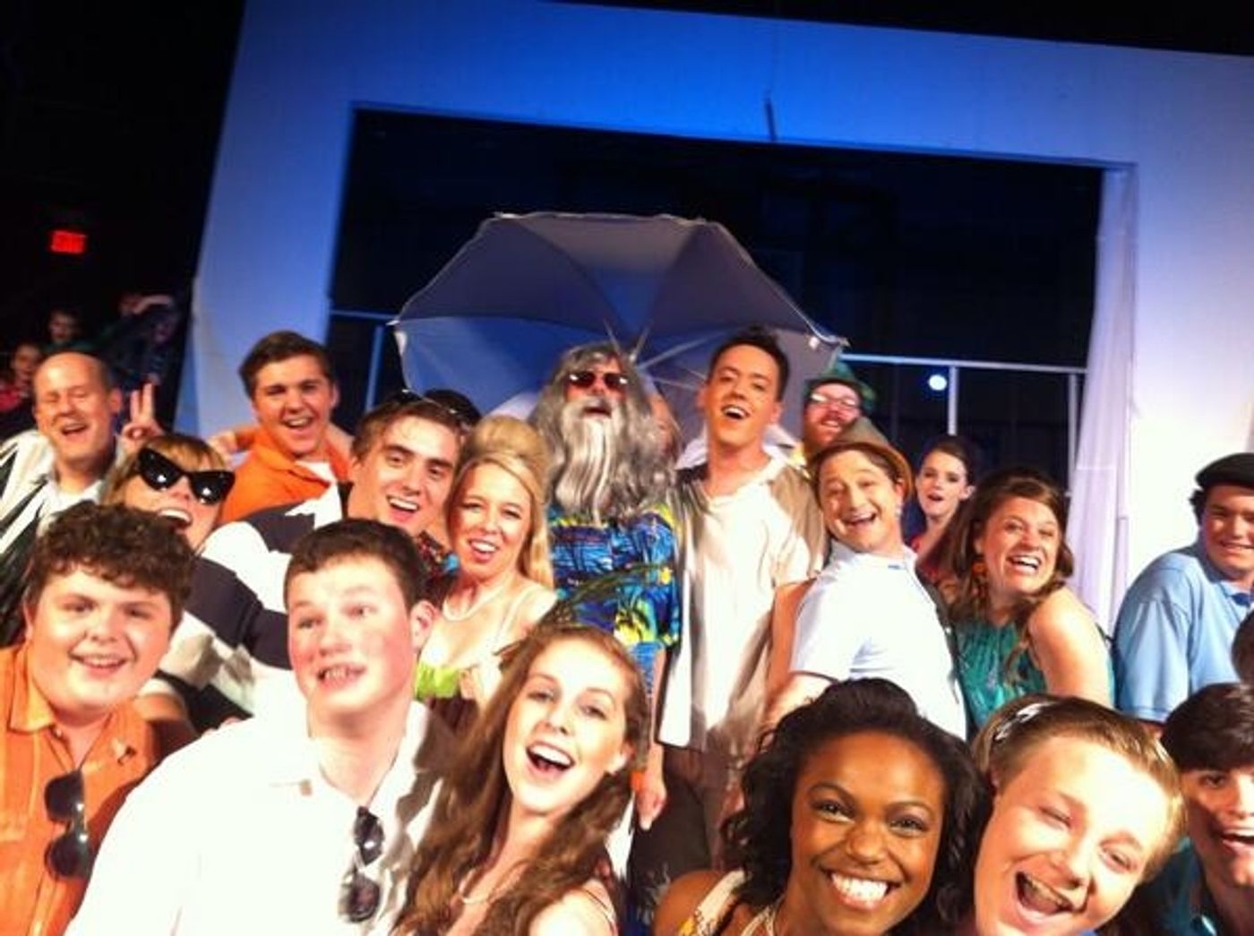 Photo Flash: Saturday Intermission Pics, 5/10, Part 2- MORMON Leaves Mark in LA, Max von Essen SIPs, and More!  Image