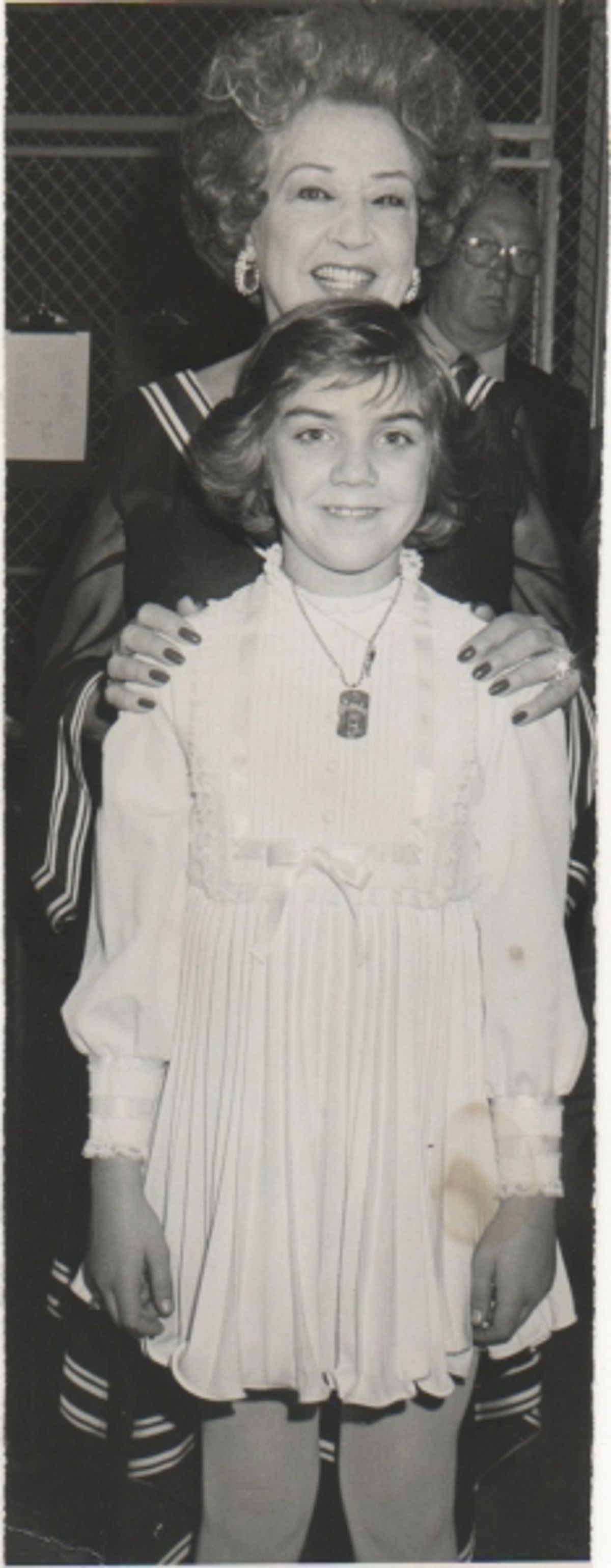 Andrea McArdle and ANNIE Cast at 