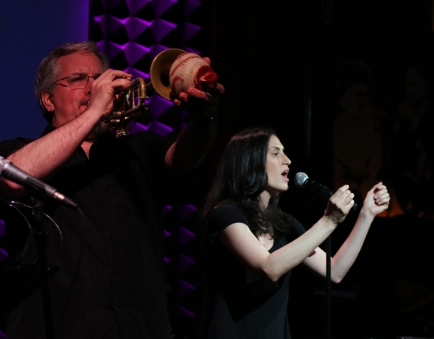 Photo Coverage: Rehearsal of EVERYTHING'S COMING UP BROADWAYWORLD.COM at Joe's Pub  Image
