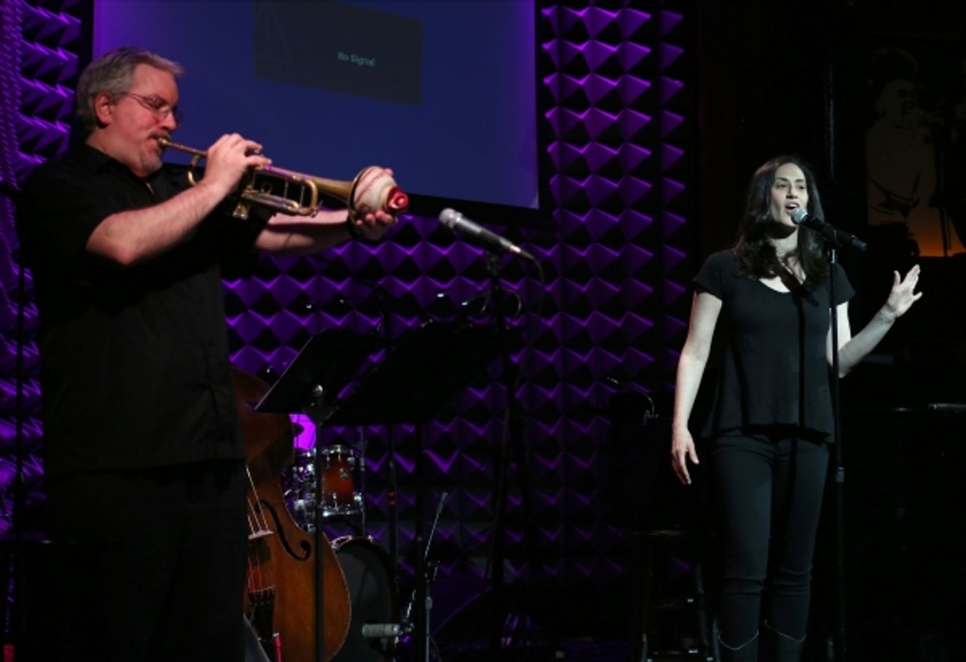 Photo Coverage: Rehearsal of EVERYTHING'S COMING UP BROADWAYWORLD.COM at Joe's Pub  Image