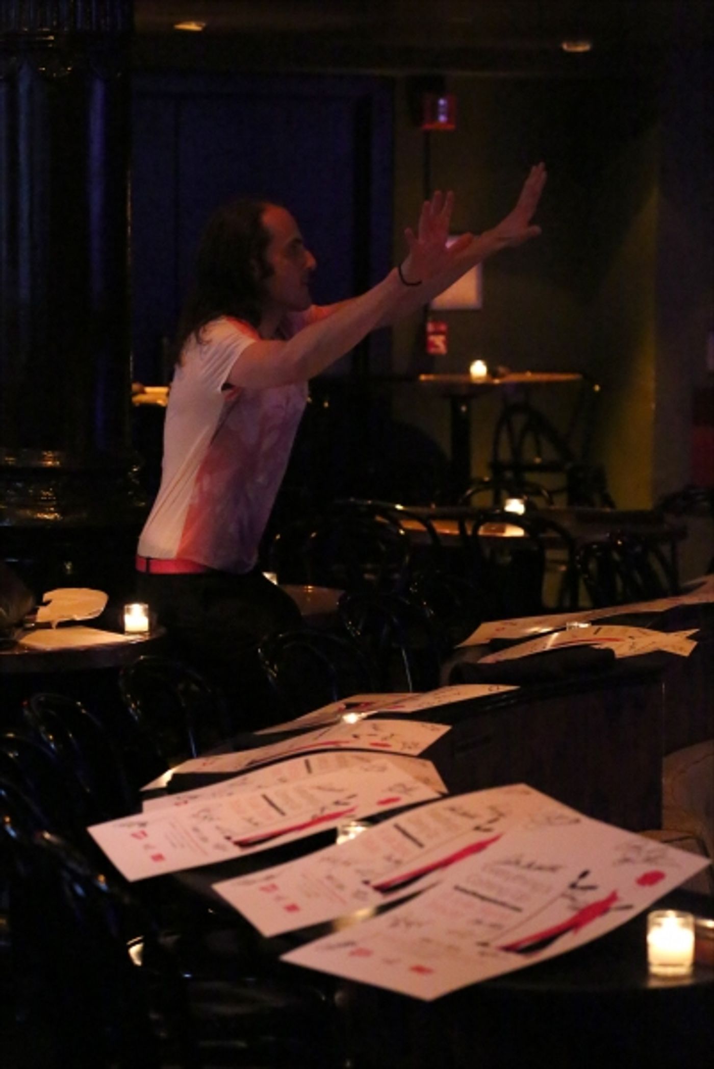 Photo Coverage: Rehearsal of EVERYTHING'S COMING UP BROADWAYWORLD.COM at Joe's Pub  Image