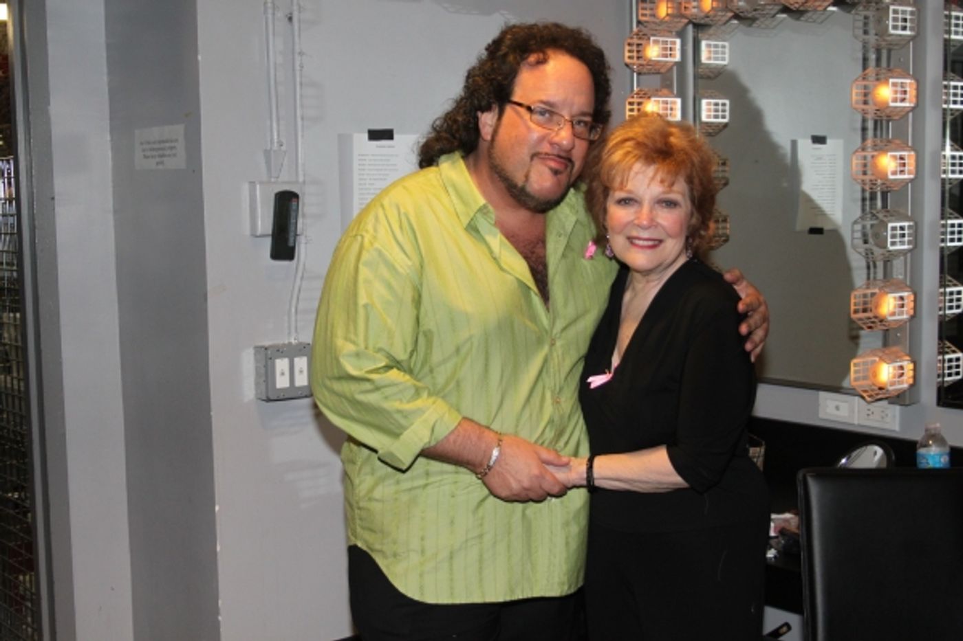 Photo Coverage: Backstage at EVERYTHING'S COMING UP BROADWAYWORLD.COM at Joe's Pub Image