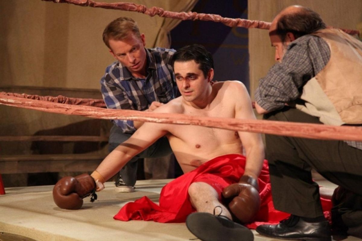 Dan Waller, Matthew Isler and Michael Grant at 