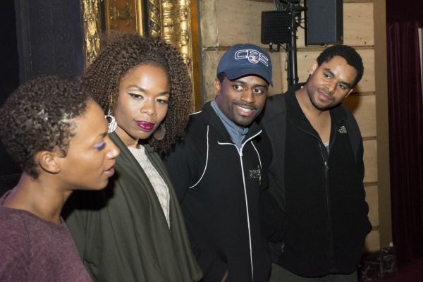 Photo Flash: Rosie's Theater Kids Visit AFTER MIDNIGHT — photo 3 of 5