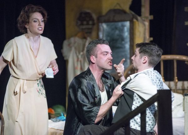 Eliza Stoughton (Jane), Joel Reitsma (Tye), and Ty Olwin (The Writer) Photo