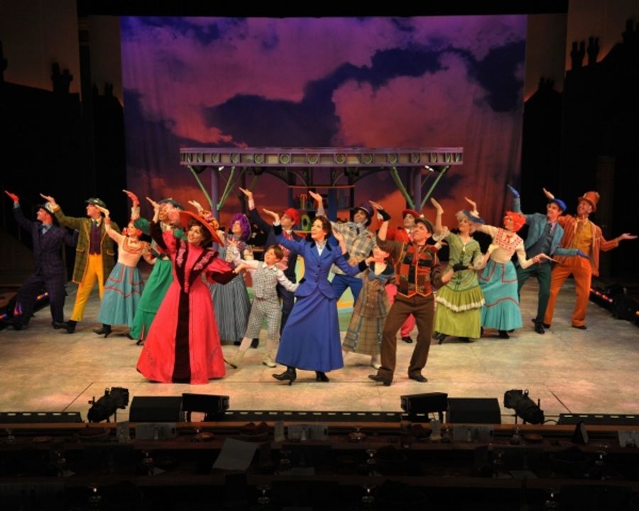 Photo Flash: First Look at Lauren Blackman and More in WBT's MARY POPPINS Image