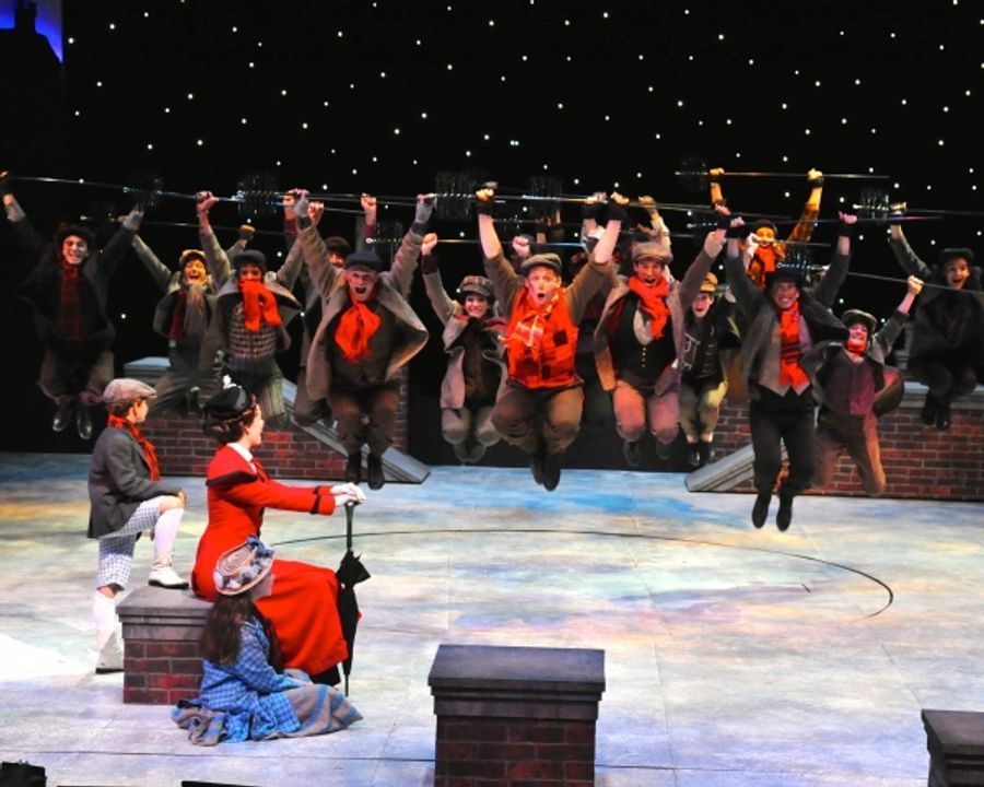 Photo Flash: First Look at Lauren Blackman and More in WBT's MARY POPPINS Image