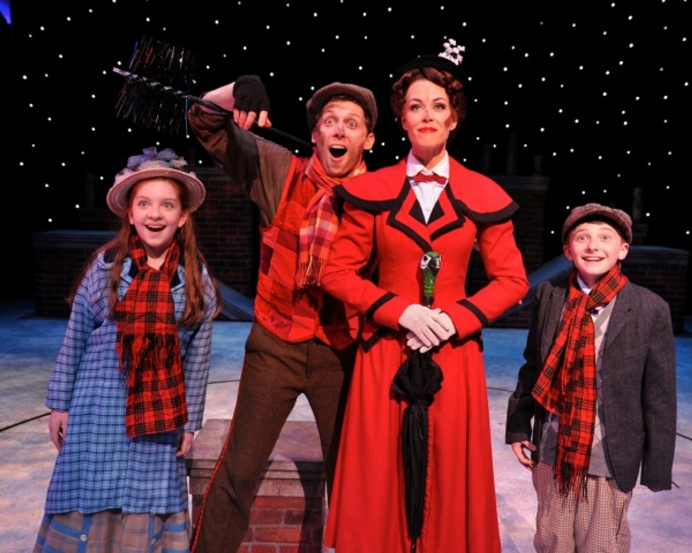 Photo Flash: First Look at Lauren Blackman and More in WBT's MARY POPPINS  Image