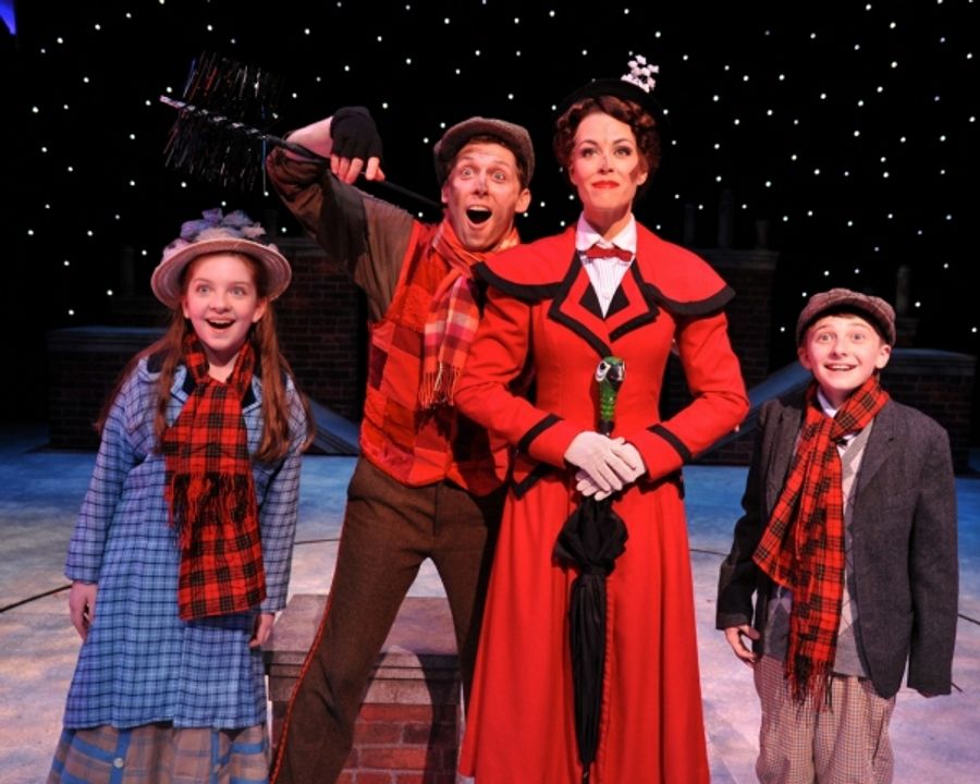 Photo Flash: First Look at Lauren Blackman and More in WBT's MARY POPPINS Image