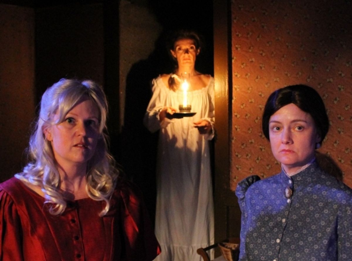 Meg Wallace, Amy Moorman, Carolyn Crotty at 