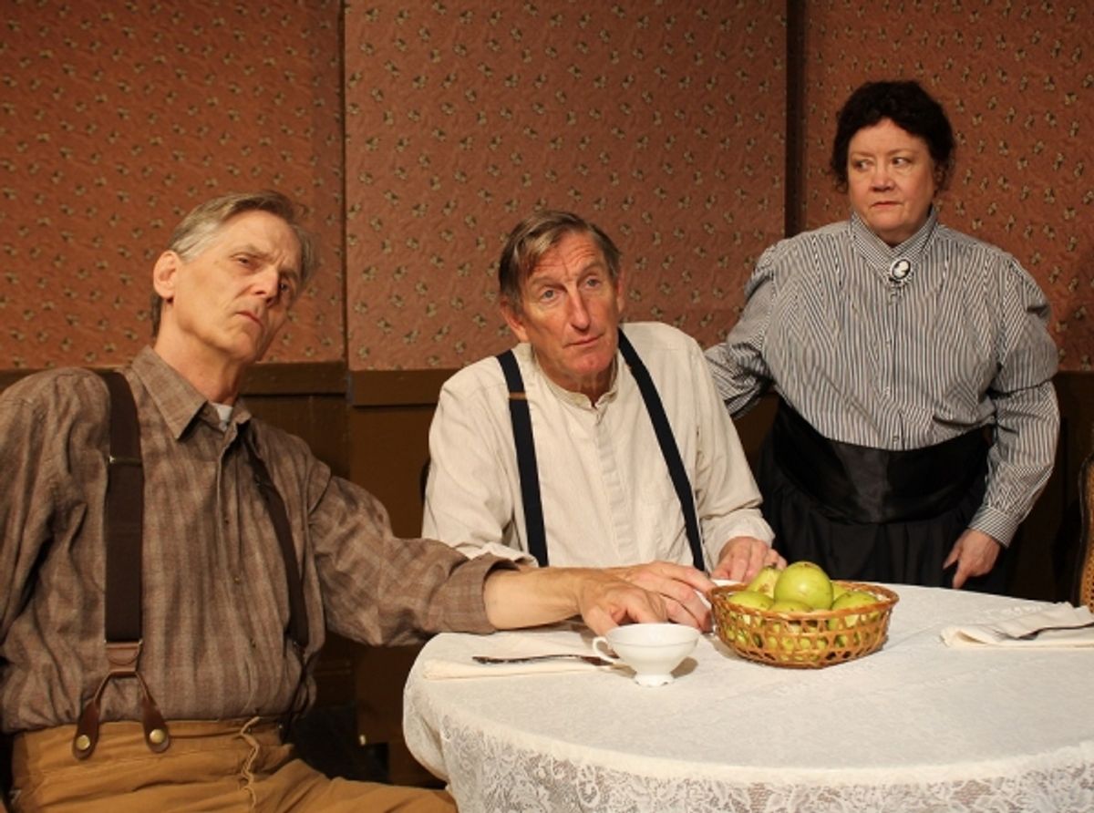 Steve Peterson, Hap Lawrence, Deborah Cresswell  at 