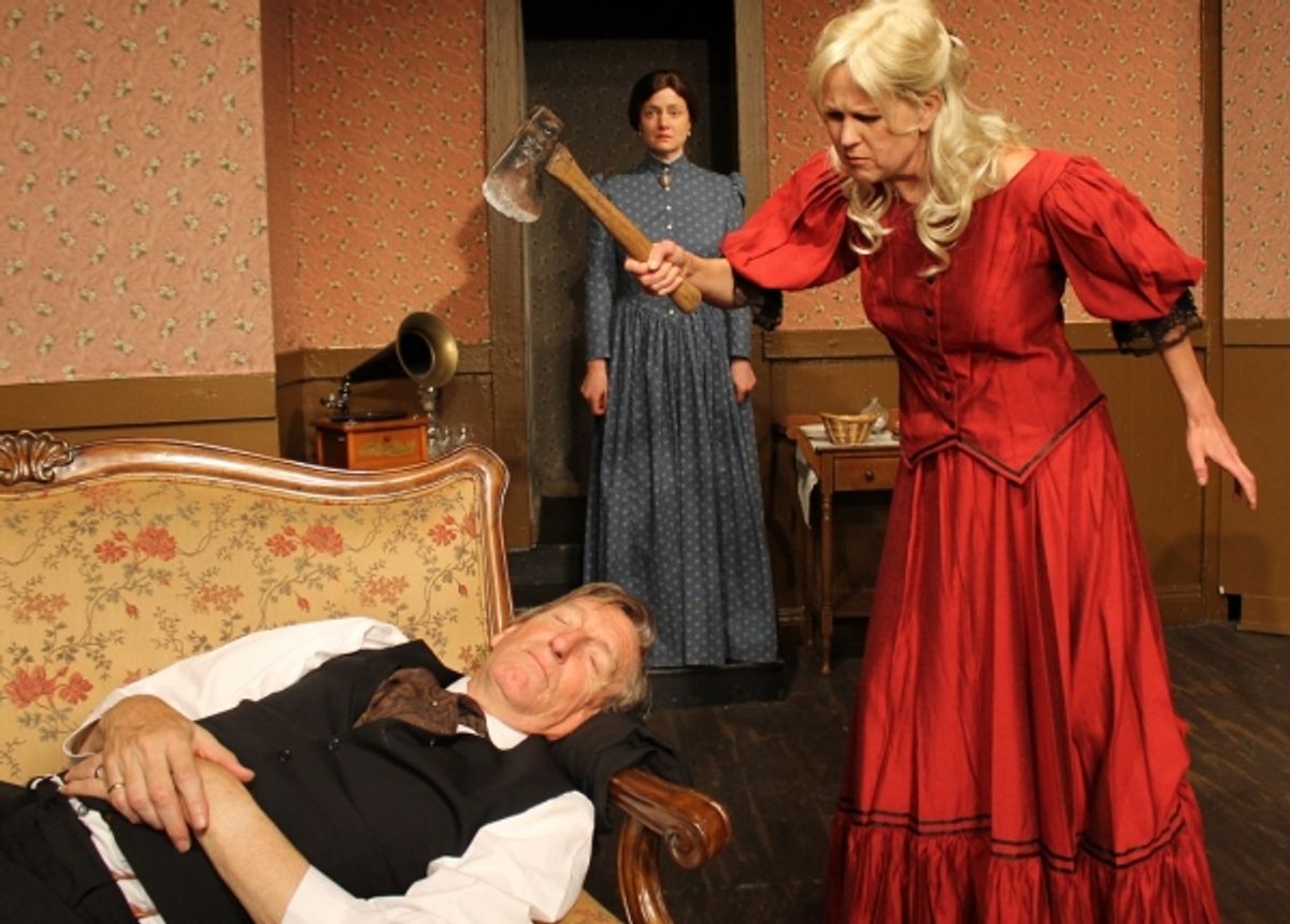 Hap Lawrence, Carolyn Crotty, Meg Wallace at 