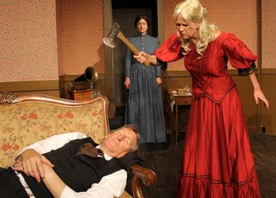 Hap Lawrence, Carolyn Crotty, Meg Wallace Photo