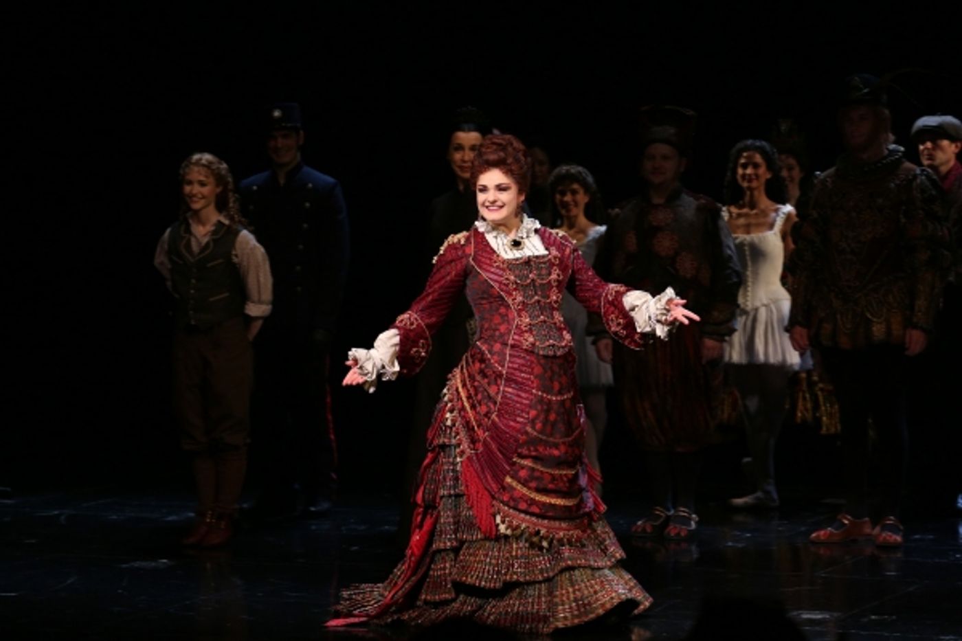 Photo Coverage: Phantastic! Norm Lewis and Sierra Boggess in THE PHANTOM OF THE OPERA - First Curtain Call! Image