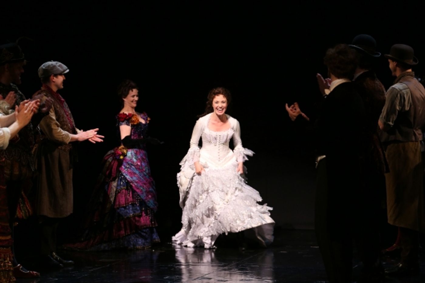 Photo Coverage: Phantastic! Norm Lewis and Sierra Boggess in THE PHANTOM OF THE OPERA - First Curtain Call! Image