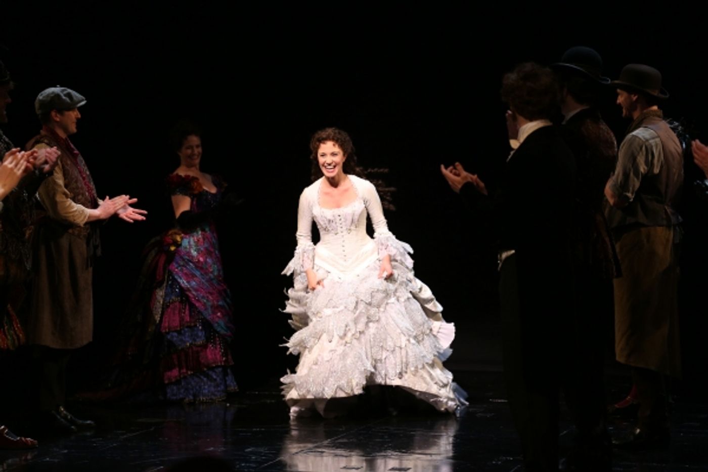 Photo Coverage: Phantastic! Norm Lewis and Sierra Boggess in THE PHANTOM OF THE OPERA - First Curtain Call! Image