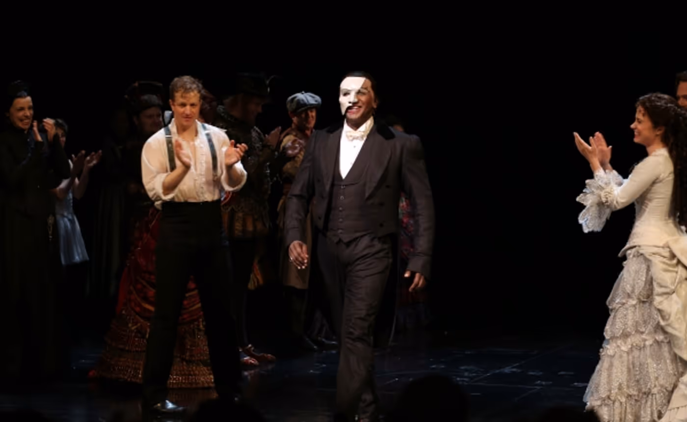 Photo Coverage: Phantastic! Norm Lewis and Sierra Boggess in THE PHANTOM OF THE OPERA - First Curtain Call! Image