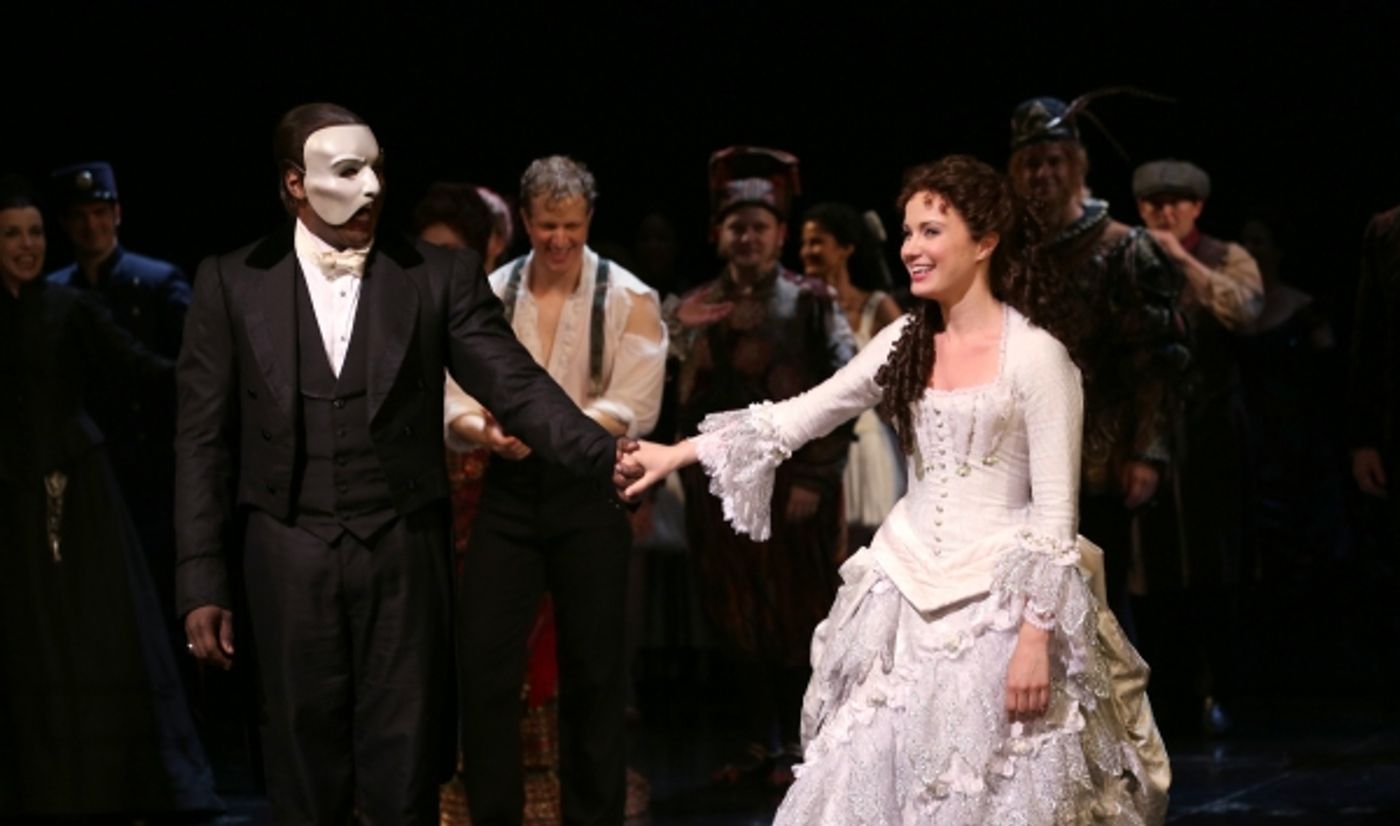 Photo Coverage: Phantastic! Norm Lewis and Sierra Boggess in THE PHANTOM OF THE OPERA - First Curtain Call! Image