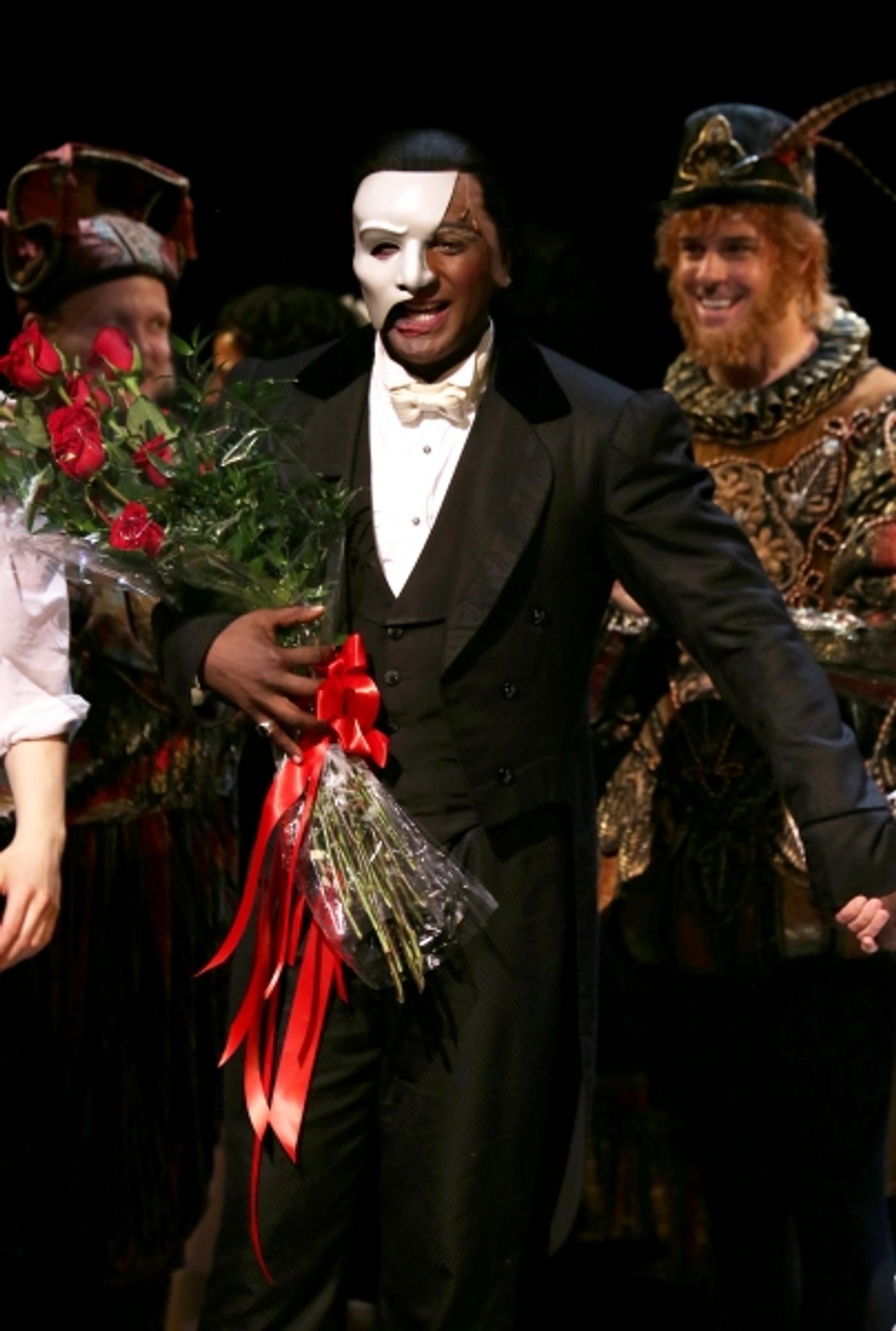 Photo Coverage: Phantastic! Norm Lewis and Sierra Boggess in THE PHANTOM OF THE OPERA - First Curtain Call! Image
