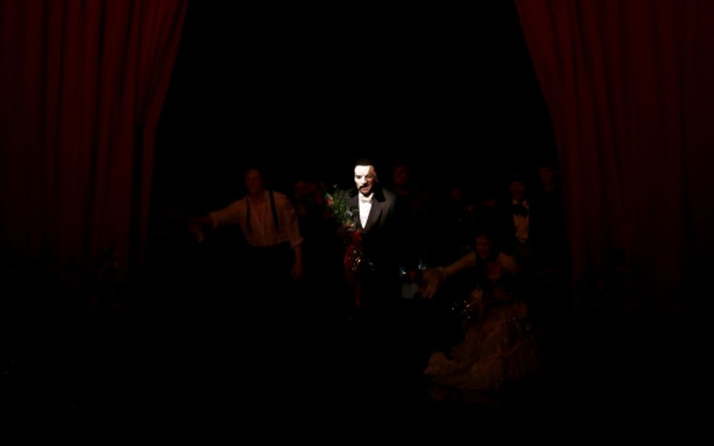 Photo Coverage: Phantastic! Norm Lewis and Sierra Boggess in THE PHANTOM OF THE OPERA - First Curtain Call! Image