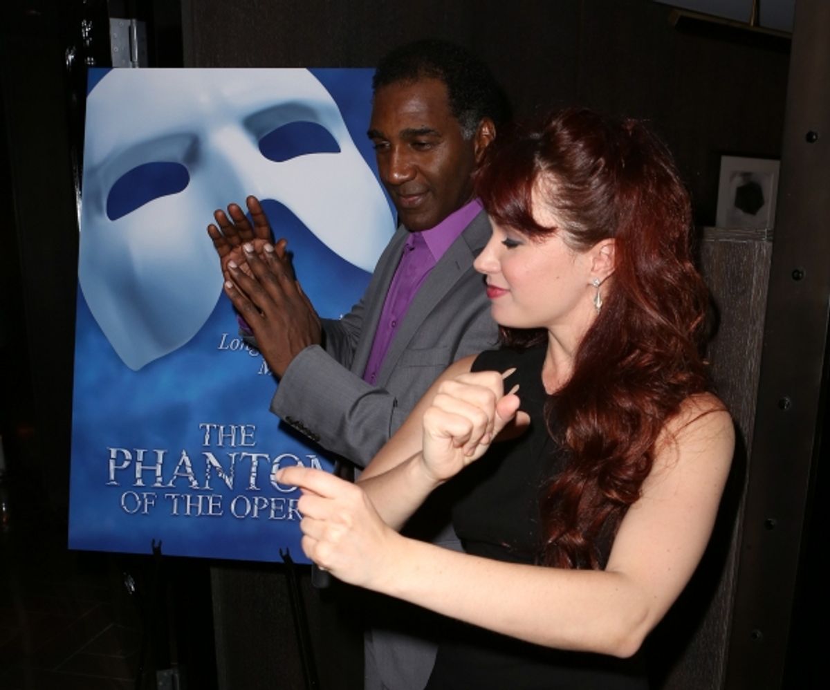Norm Lewis and Sierra Boggess  at 