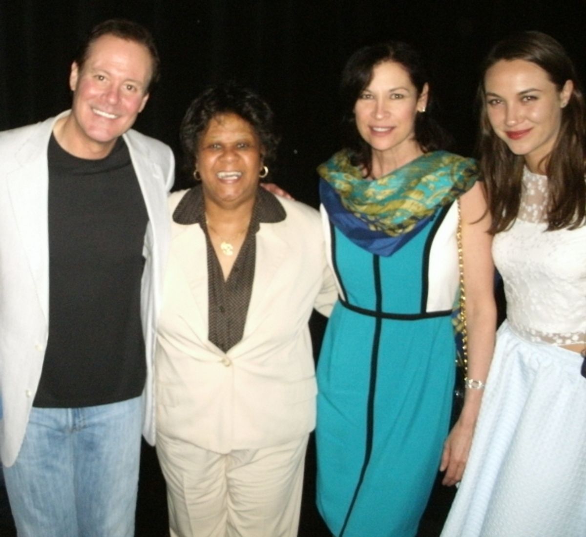 Chris Lemmon, Lona Lane, Sydney Noel Lemmon, Gina Raymond at 