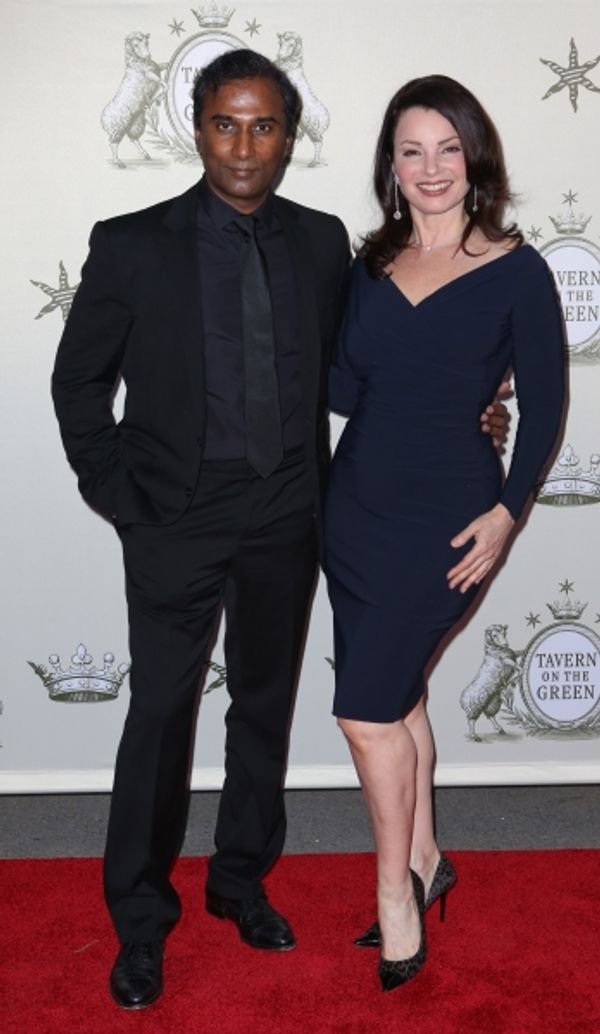 Shiva Ayyadurai and Fran Drescher  Photo
