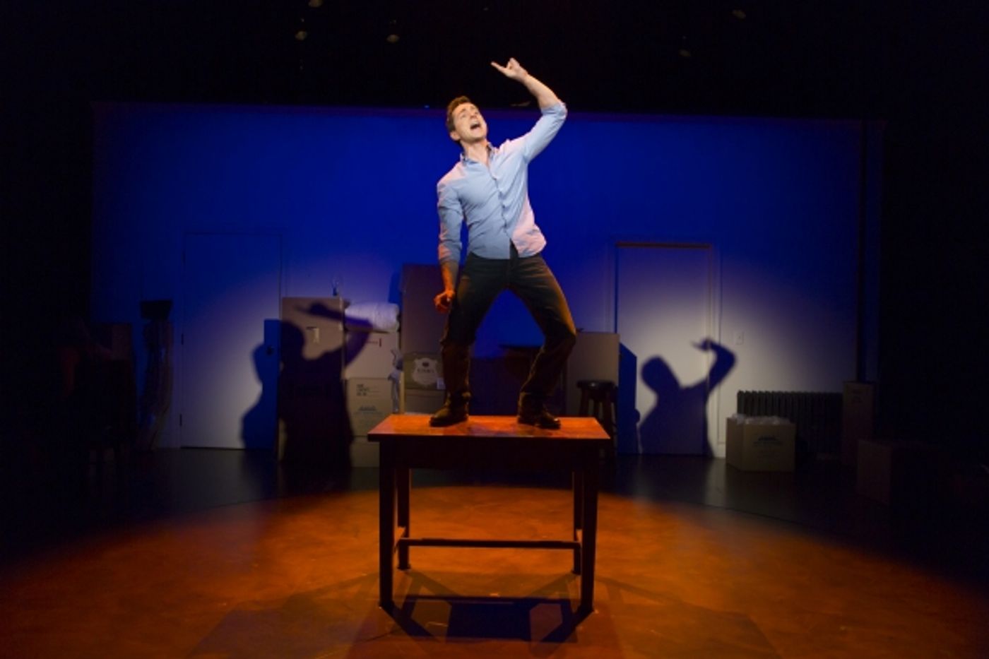 Photo Flash: First Look at Adam Halpin and Katie Rose Clarke in Long Wharf's THE LAST FIVE YEARS  Image