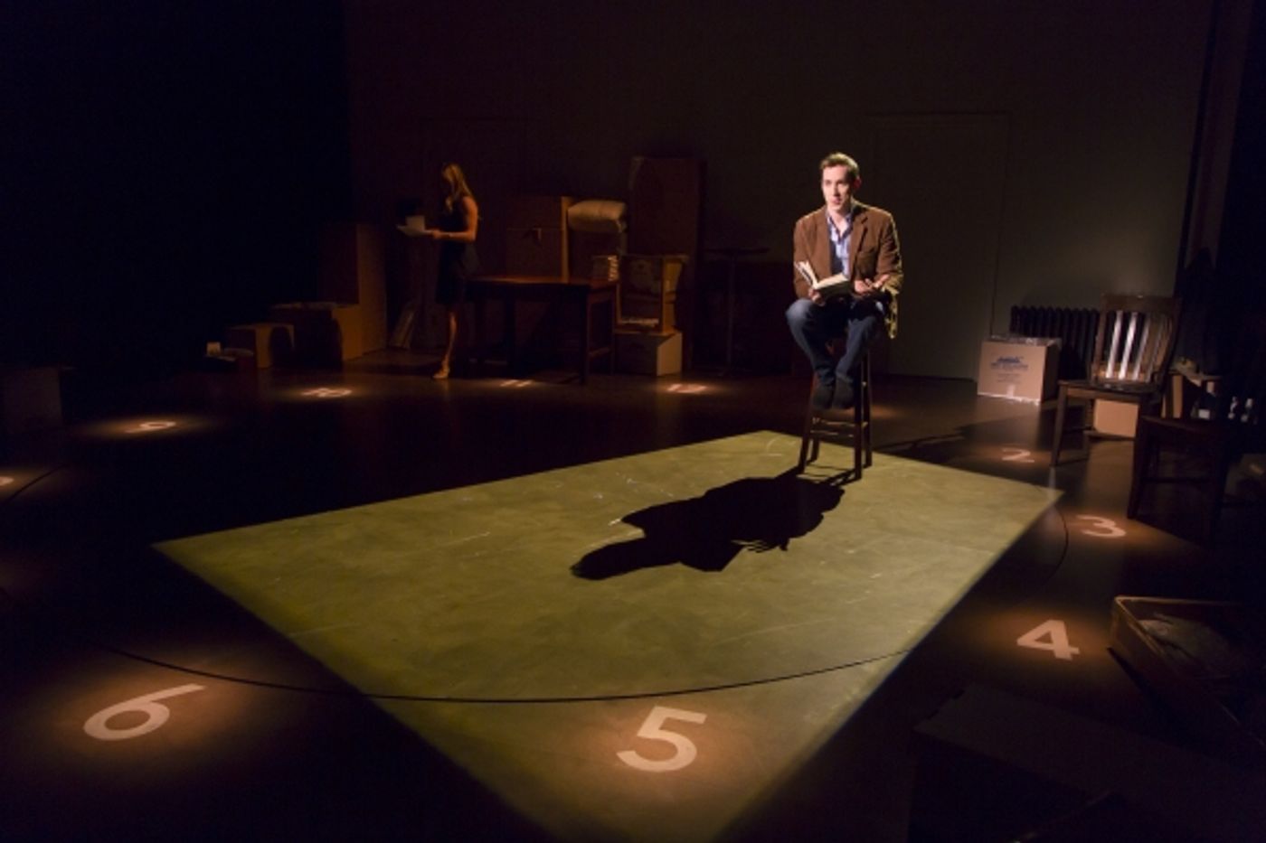 Photo Flash: First Look at Adam Halpin and Katie Rose Clarke in Long Wharf's THE LAST FIVE YEARS  Image