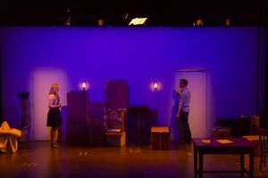 Katie Rose Clarke and Adam Halpin @ BroadwayWorld Katie Rose Clarke and Adam Halpin Photo