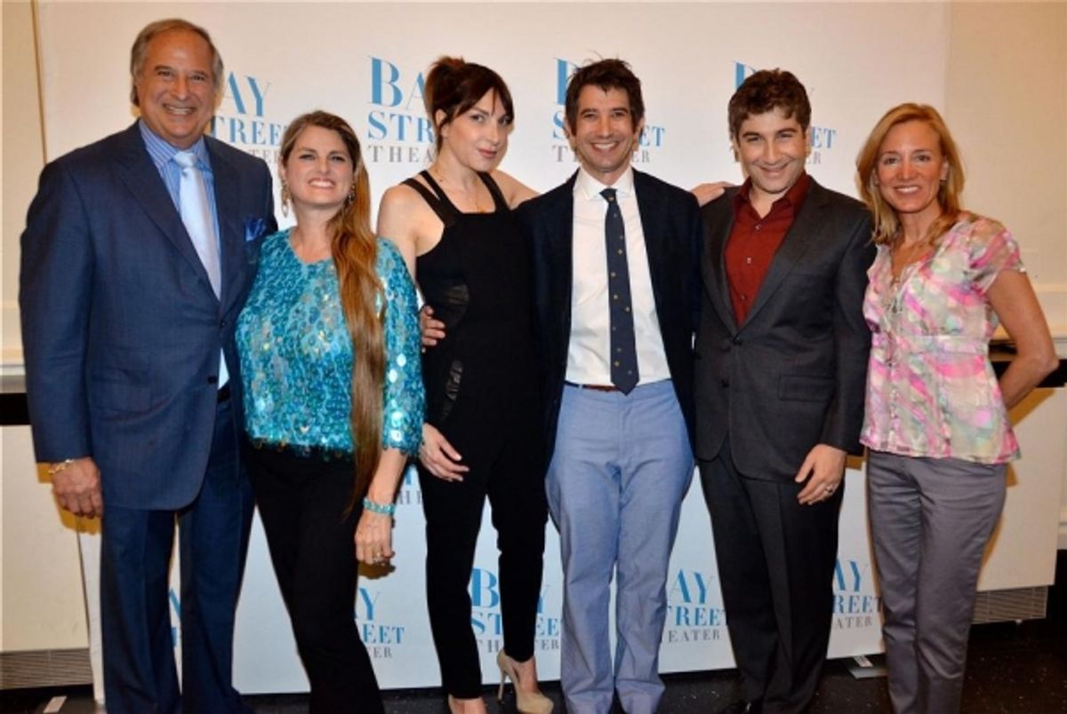 Stewart Lane, Bonnie Comley, Pia Zankel, Jimmy Zankel, Scott Schwartz and Tracy Mitchell at 