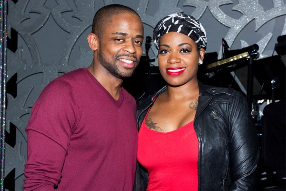 Dule Hill, Fantasia Barrino at 