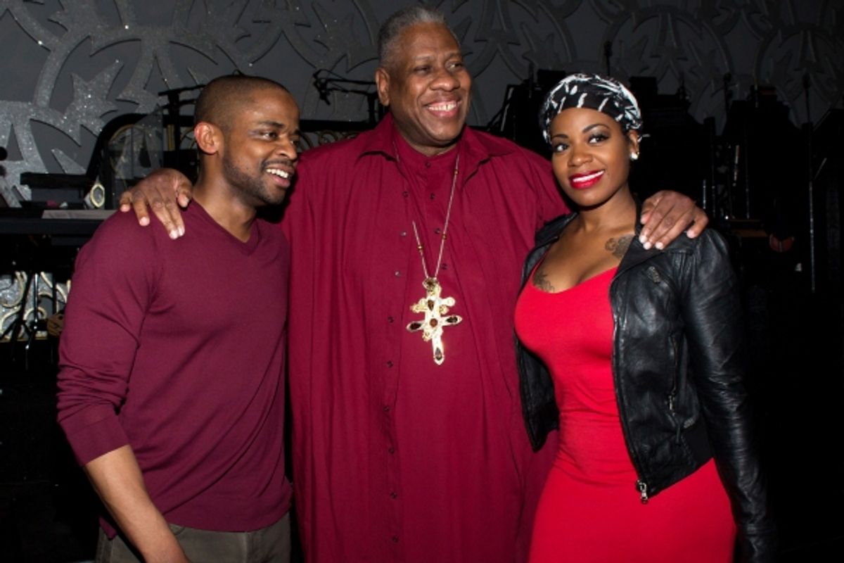 Dule Hill, Andre Leon Talley, Fantasia Barrino at 
