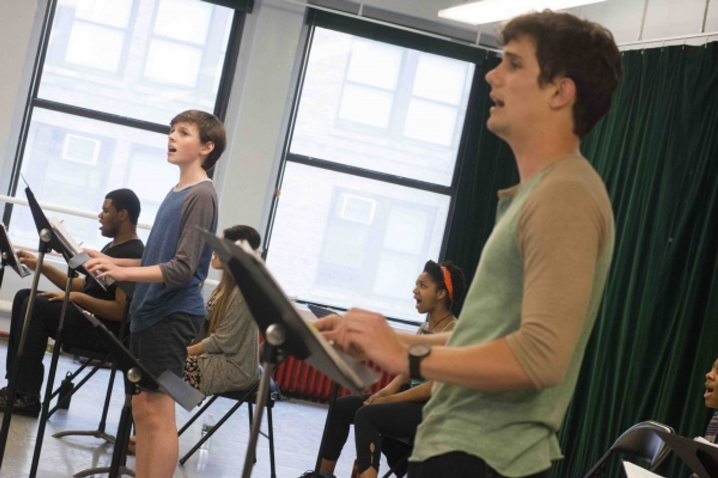 Photo Flash: In Rehearsal with Taye Diggs, Stafford Arima & More for THE ME NOBODY KNOWS  Image