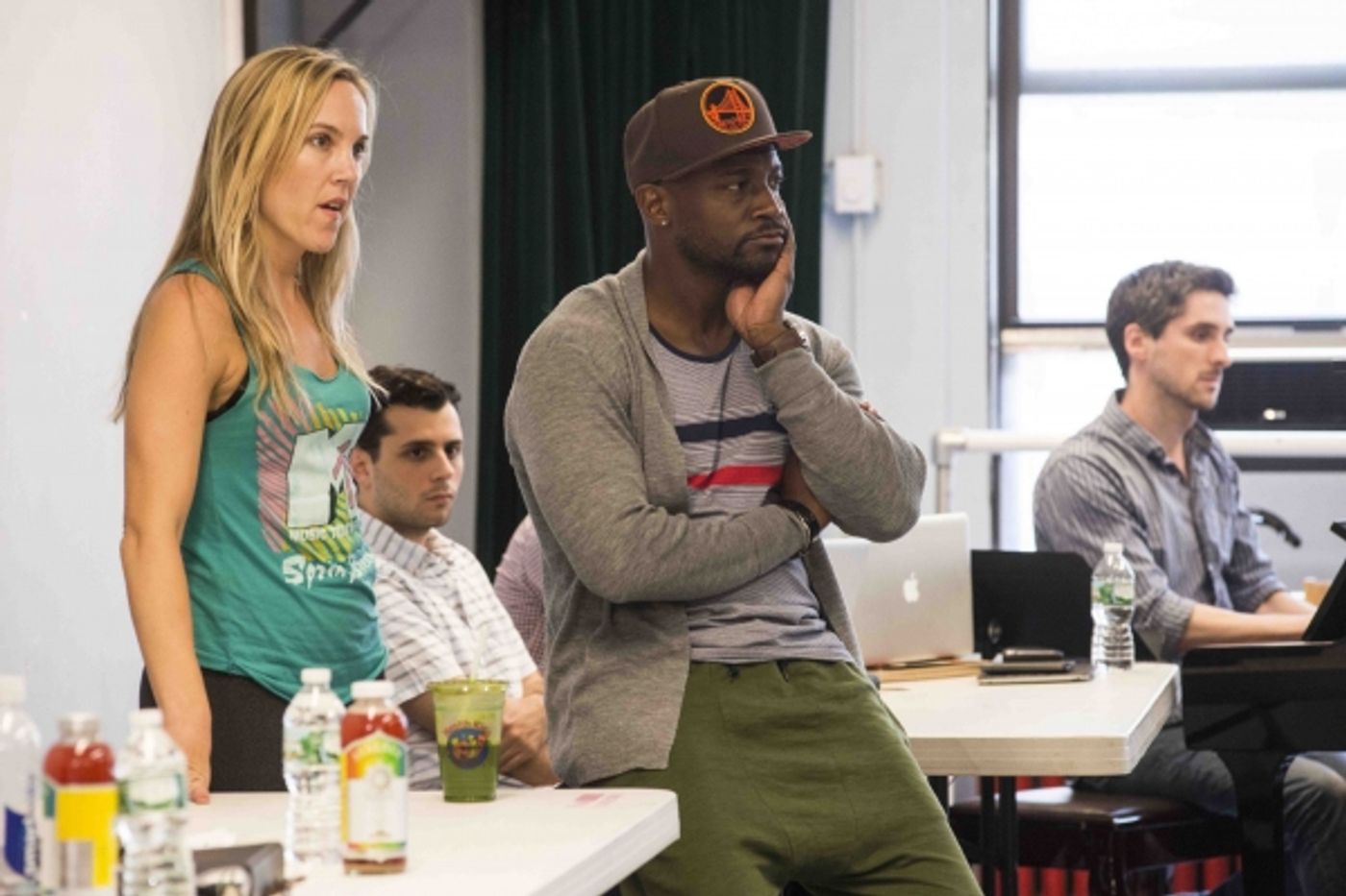 Photo Flash: In Rehearsal with Taye Diggs, Stafford Arima & More for THE ME NOBODY KNOWS  Image