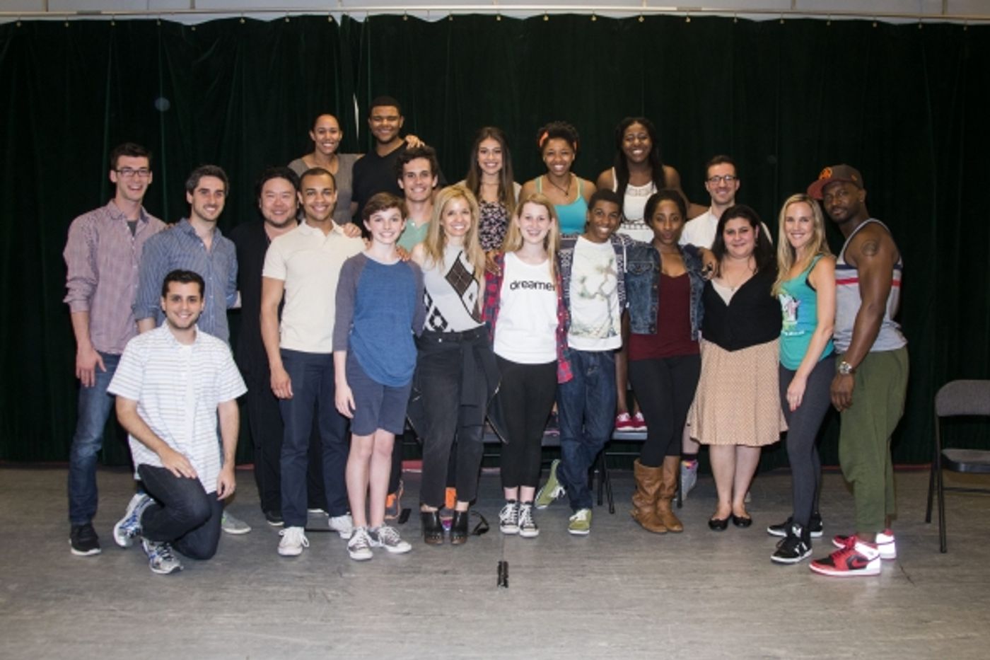 Photo Flash: In Rehearsal with Taye Diggs, Stafford Arima & More for THE ME NOBODY KNOWS  Image