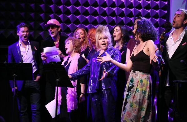 David Burtka, Director Pat Cerasaro, Anita Gillette, Marissa Mulder, Carolee Carmello Photo