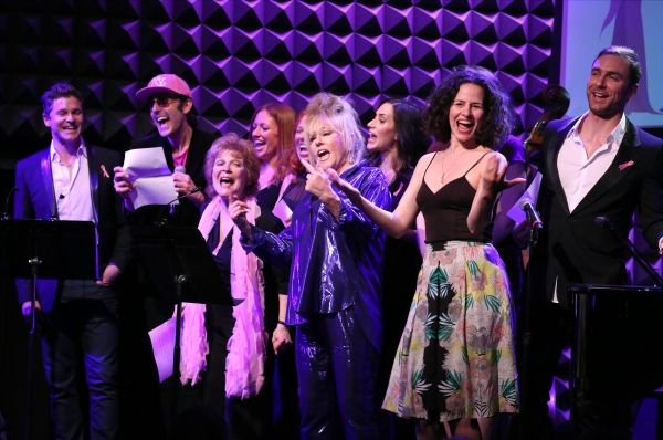 David Burtka, Director Pat Cerasaro, Anita Gillette, Marissa Mulder, Carolee Carmello Photo