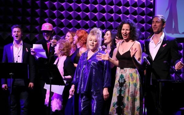David Burtka, Director Pat Cerasaro, Anita Gillette, Marissa Mulder, Carolee Carmello Photo