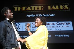 Saul Williams and Saycon Sengbloh Photo