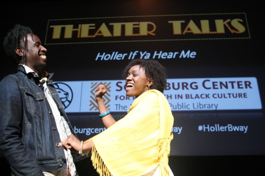 Photo Flash: HOLLER IF YA HEAR ME Company Takes Part in Schomburg Center Panel Image