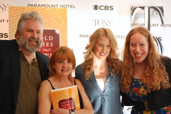 Brian Yorkey, Annie Golden, Caissie Levy, Jennifer Ashley Tepper Photo