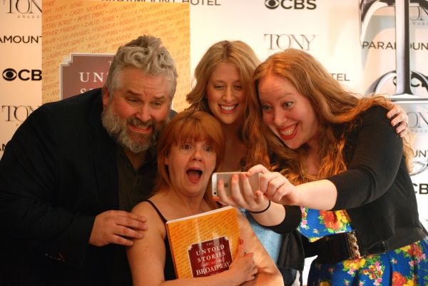 Brian Yorkey, Annie Golden, Caissie Levy, Jennifer Ashley Tepper Photo