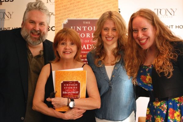 Brian Yorkey, Annie Golden, Caissie Levy, Jennifer Ashley Tepper Photo