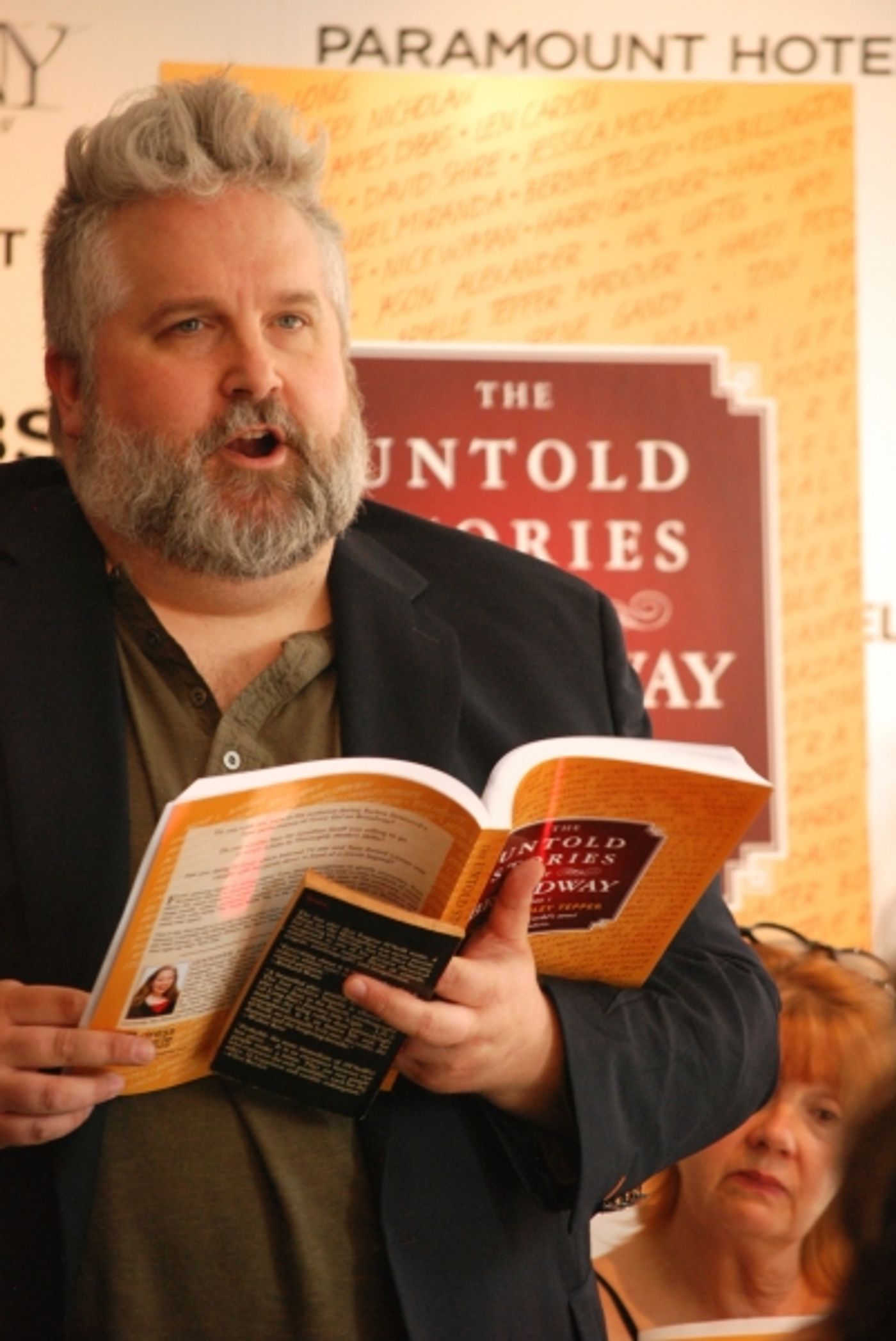 Photo Flash: Brian Yorkey, Annie Golden & Caissie Levy Tell 'Untold Stories of Broadway'  Image