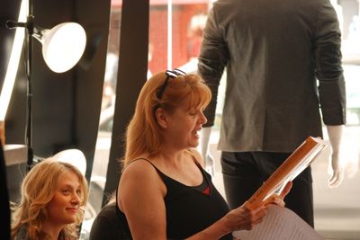 Caissie Levy and Annie Golden Photo