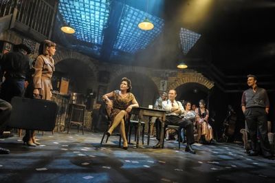 Sarah Middleton, Jessie Wallace, Mark Arden, and Stefan Booth Photo