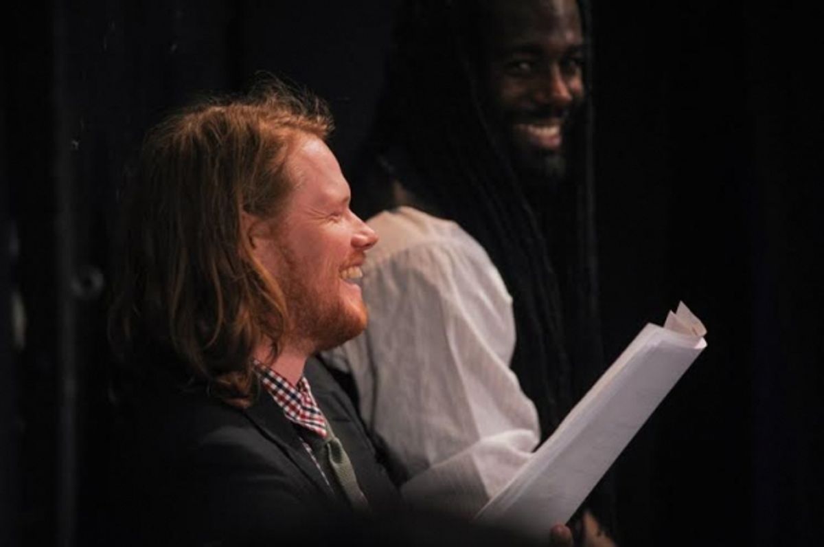 Richard Templeton and Equiano Mosieri at 