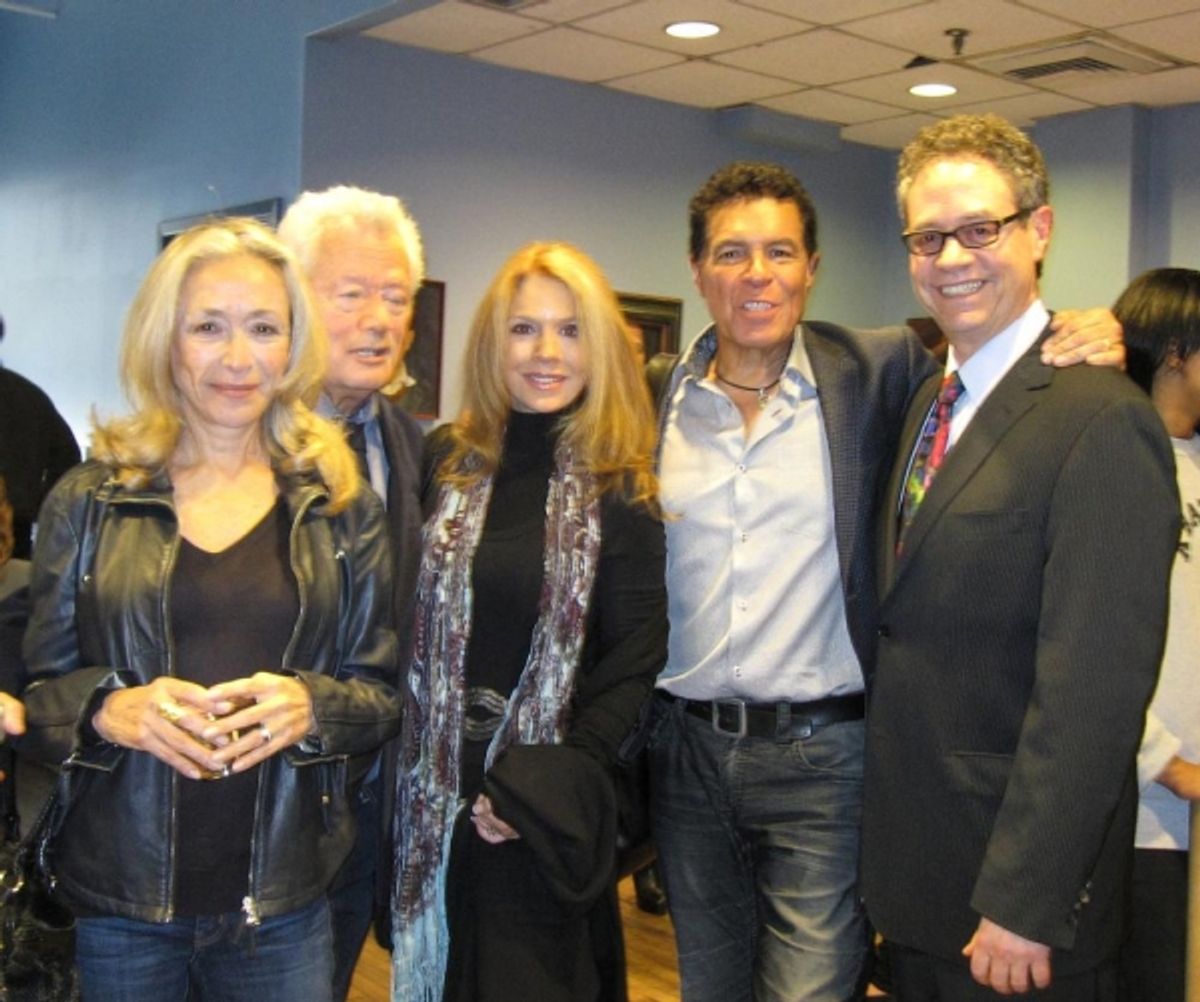 Billy Stritch (right) and guests at 