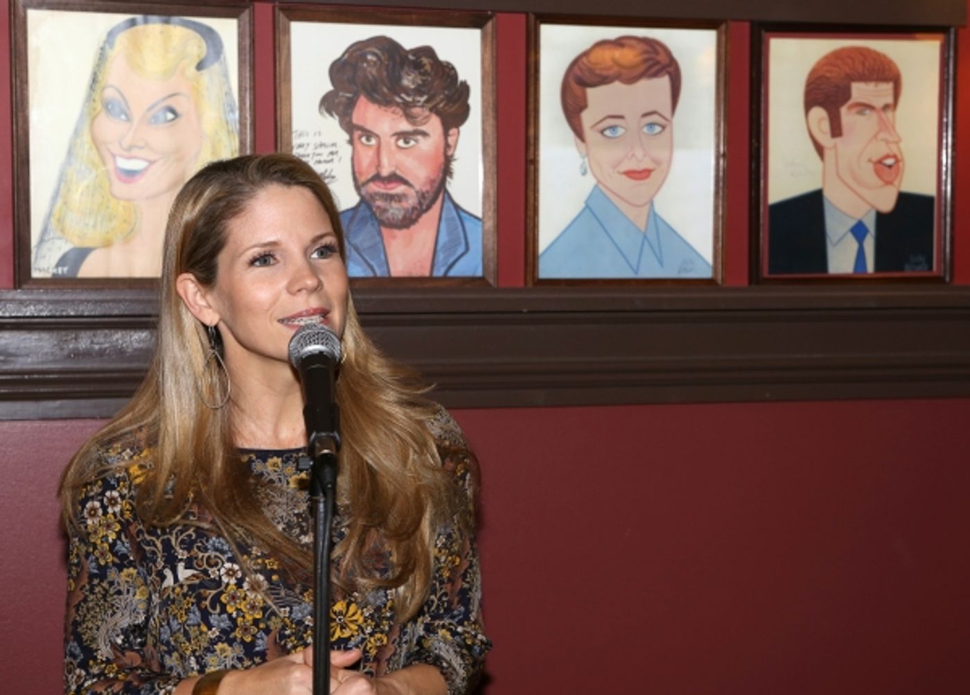 Photo Coverage: Jason Robert Brown Celebrates Sardi's Caricature Unveiling with Cast of THE BRIDGES OF MADISON COUNTY! Image